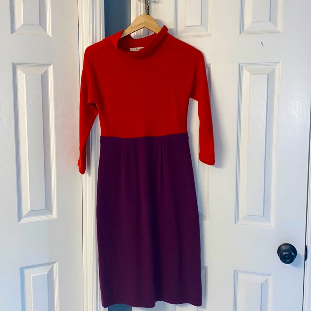Boden Alexa Colorblock Sweater Dress